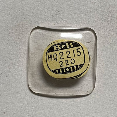 WITTNAUER : LOYOLA - Square w/Radius Corners 22.1mm x 22.0mm