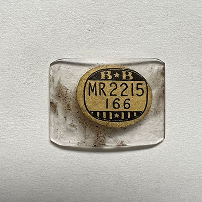 WALTHAM & WITTNAUER - Rectangle w/Cut Corners 22.1mm x 16.6mm
