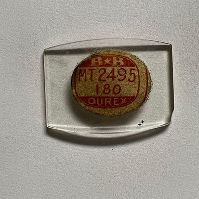 WALTHAM : MILTON - Tonneau 24.9mm x 18.0mm DUREX