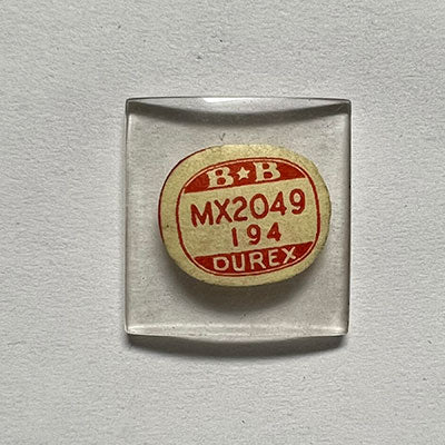 WALTHAM : 2044 - Rectangle 20.4mm x 19.4mm DUREX