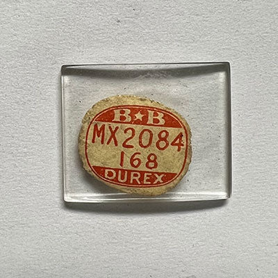 WALTHAM : DUXBURY - Rectangle 20.8mm x 16.8mm DUREX