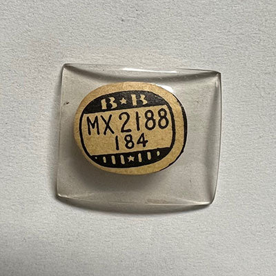 WALTHAM : LAUGHTON & WESLEY - Rectangle 21.8mm x 19.2mm