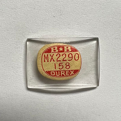 WALTHAM : CONWAY - Rectangle 22.9mm x 15.8mm DUREX