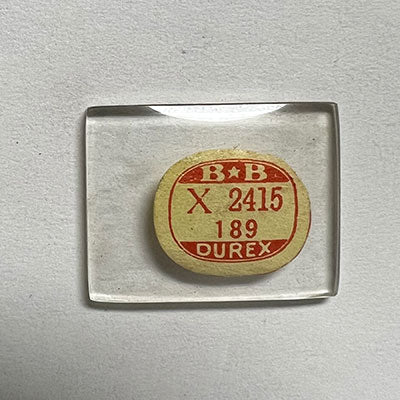 WALTHAM : THOMAS JEFFERSON - Rectangle 24.1mm x 18.9mm DUREX