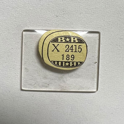 WALTHAM : THOMAS JEFFERSON - Rectangle 24.1mm x 18.9mm