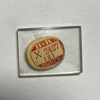 WALTHAM : BLAINE & BRENT - Rectangle 24.2mm x 18.1mm DUREX