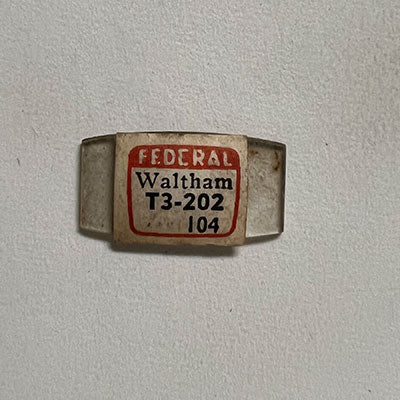 WALTHAM - Tonneau 20.2mm x 10.4mm