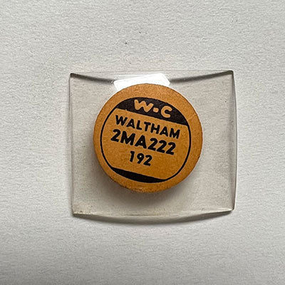 GRUEN : 742/480 AND WALTHAM : CURTIS & ELTON - Rectangle 22.1mm x 19.2mm
