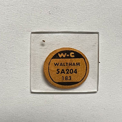 WALTHAM : BAXTER, CLINTON & FULTON - Rectangle 20.4mm x 18.3mm