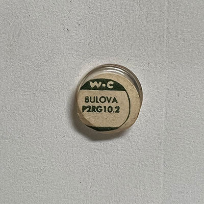 ROUND : GLASS : FLAT TOP - 10.2mm