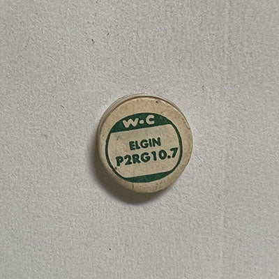 ROUND : GLASS : FLAT TOP - 10.7mm