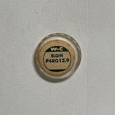 ROUND : GLASS : FLAT TOP - 13.9mm