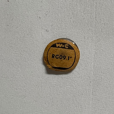 ROUND : GLASS : STANDARD DOME - 9.1mm