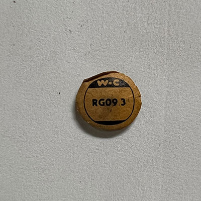 ROUND : GLASS : STANDARD DOME - 9.3mm