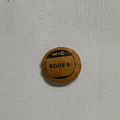 ROUND : GLASS : STANDARD DOME - 9.6mm