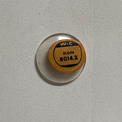 ROUND : GLASS : STANDARD DOME - 14.2mm