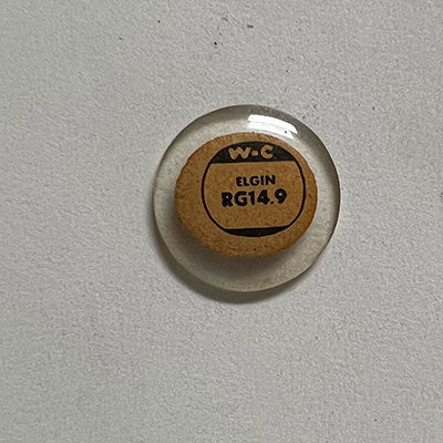 ROUND : GLASS : STANDARD DOME - 14.9mm