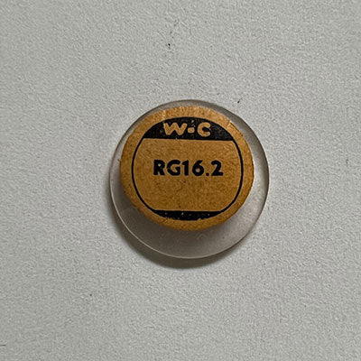 ROUND : GLASS : STANDARD DOME - 16.2mm