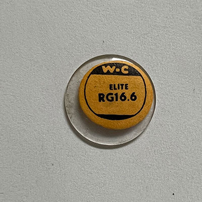 ROUND : GLASS : STANDARD DOME - 16.6mm