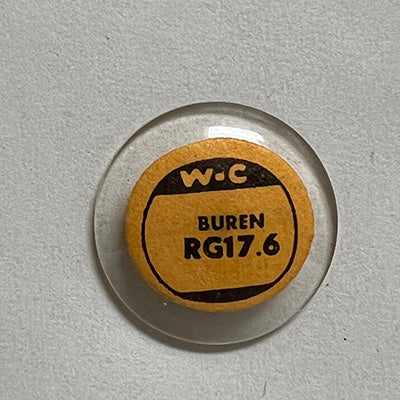 ROUND : GLASS : STANDARD DOME - 17.6mm