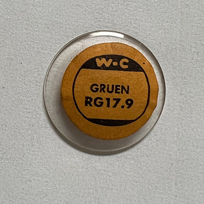 ROUND : GLASS : STANDARD DOME - 17.9mm