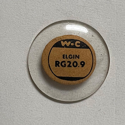 ROUND : GLASS : STANDARD DOME - 20.9mm