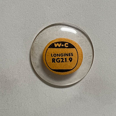 ROUND : GLASS : STANDARD DOME - 21.9mm