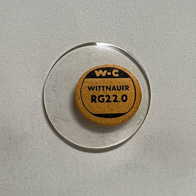 ROUND : GLASS : STANDARD DOME - 22.0mm