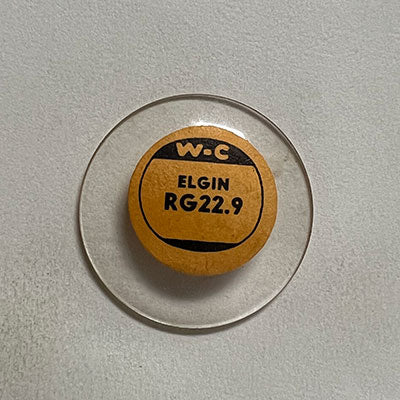 ROUND : GLASS : STANDARD DOME - 22.9mm