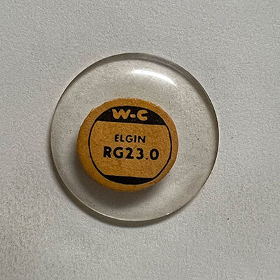 ROUND : GLASS : STANDARD DOME - 23.0mm
