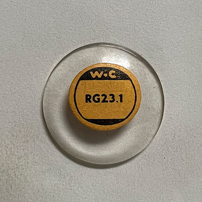 ROUND : GLASS : STANDARD DOME - 23.1mm