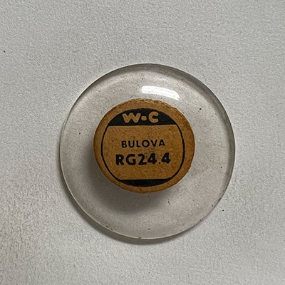 ROUND : GLASS : STANDARD DOME - 24.4mm