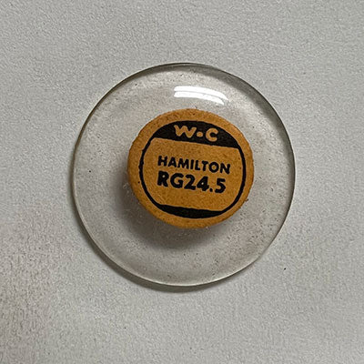 ROUND : GLASS : STANDARD DOME - 24.5mm
