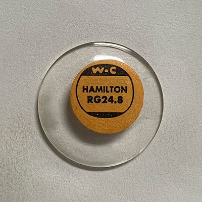 ROUND : GLASS : STANDARD DOME - 24.8mm