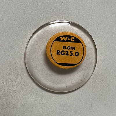 ROUND : GLASS : STANDARD DOME - 25.0mm