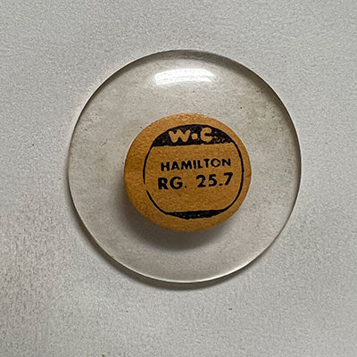 ROUND : GLASS : STANDARD DOME - 25.7mm