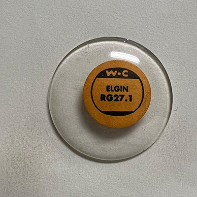ROUND : GLASS : STANDARD DOME - 27.1mm