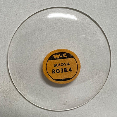 ROUND : GLASS : STANDARD DOME - 38.4mm