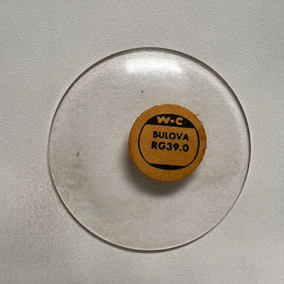 ROUND : GLASS : STANDARD DOME - 39.0mm