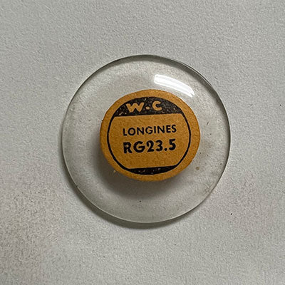 ROUND : GLASS : STANDARD DOME - 23.5mm