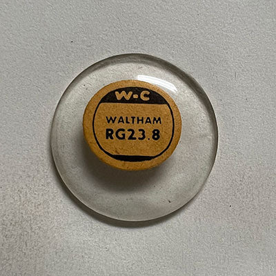 ROUND : GLASS : STANDARD DOME - 23.8mm