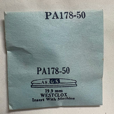 WESTCLOX - Round 19.9mm PA178-50