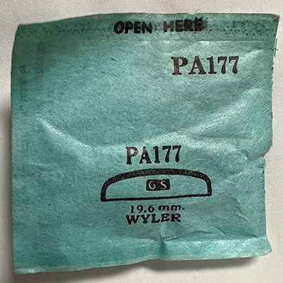 WYLER - Round 19.6mm PA177