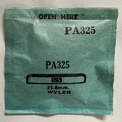 WYLER - Round 25.6mm PA325