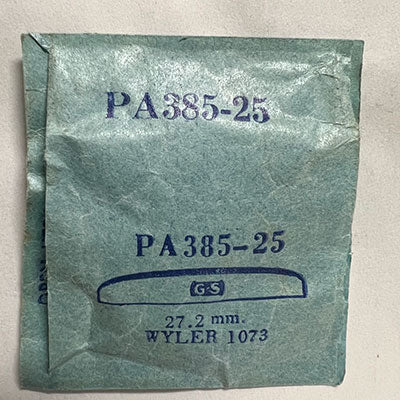 WYLER : 1073 - Round 27.2mm PA385-25