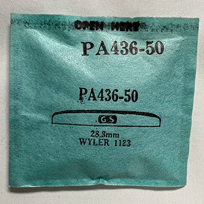 WYLER : 1123 - Round 28.3mm PA436-50