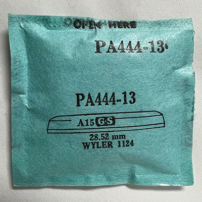WYLER : 1124 - Round 28.52mm PA444-13