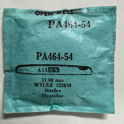 WYLER : 1200M & STARFIRE - Round 31.0mm PA464-54