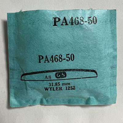 WYLER :  1252 - Round 31.85mm PA468-50