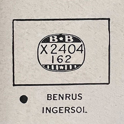 BENRUS - Rectangle 24.0mm x 16.2mm